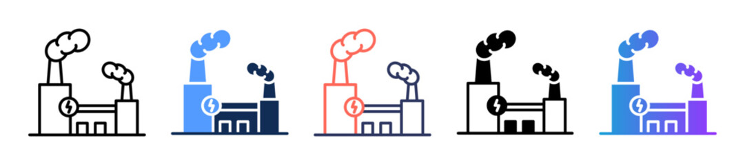 Power Plant multiple icon