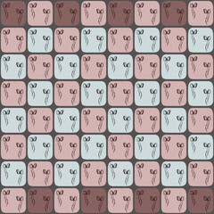 seamless pattern with bow 