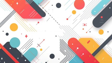 Modern flat design abstract background stock photo --ar 16:9 --raw --v 6 Job ID: 7aede3cf-d359-409d-8d6b-058d87b0300e