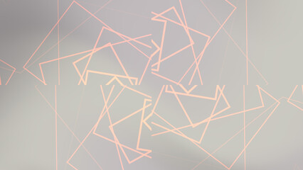 Geometric Abstract Background with Intersecting Lines and Neutral Color Palette