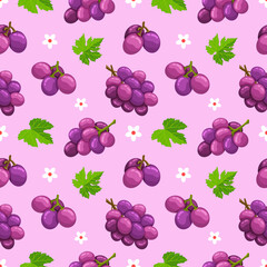 Seamless Summer Fruits Pattern, Backgrounds, Digital Paper