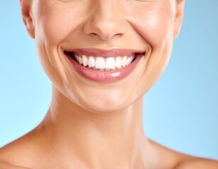 Obraz premium Close-up happy smile