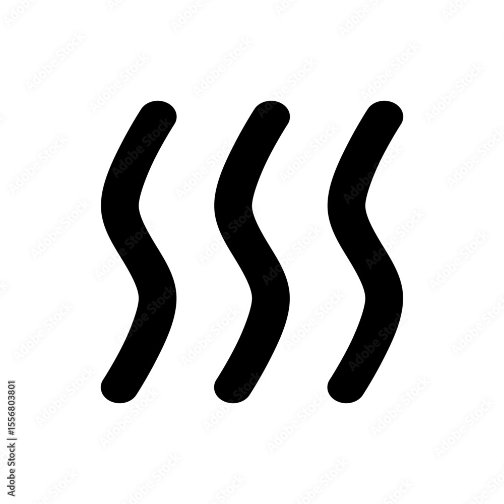 Poster black square with rounded corners containing a white downward pointing arrow in the center of the sq