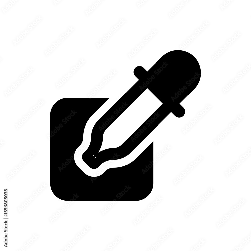 Poster black outline of a power symbol with an arrow pointing upwards on a white background in a simple sty