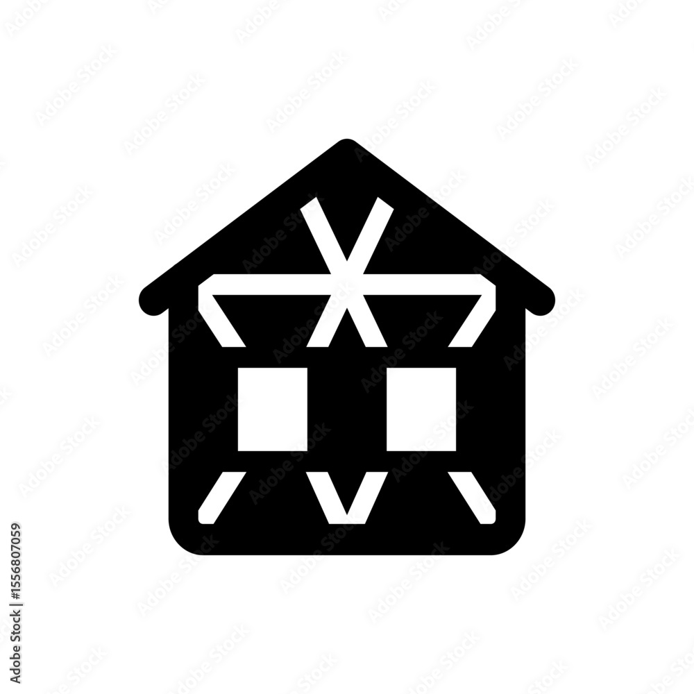 Poster two stylized figures holding hands with a heart shape floating between them in a simple black design