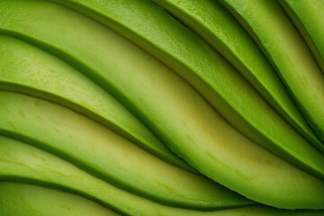 Close up of Sliced Avocado