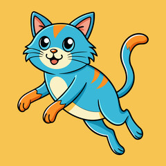 jumping cat