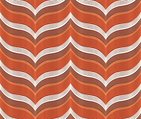 abstract minimalist foliage pattern