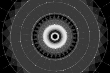 Digital composite of abstract pattern