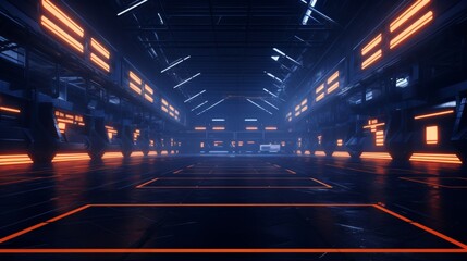 Stylish futuristic space background with a modern design in elegant matte colors for aesthetics