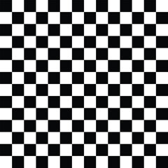 Fototapeta premium Rectangular grid background in shape black and white. chessboard background
