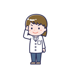 薬剤師／ななめ／女性 02