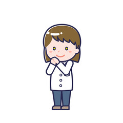 薬剤師／ななめ／女性 22