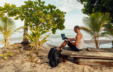 Times while I was in Southeast Asia and work on my tan while writing articles for clients.