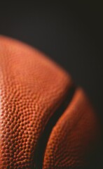 Cropped image of basketball