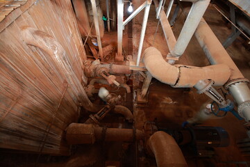 Aluminum bauxite mining site and plant