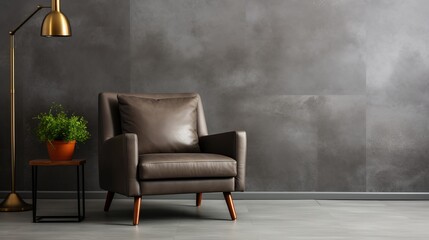 Stylish light graphite background for contemporary minimalist interiors and modern design aesthetics