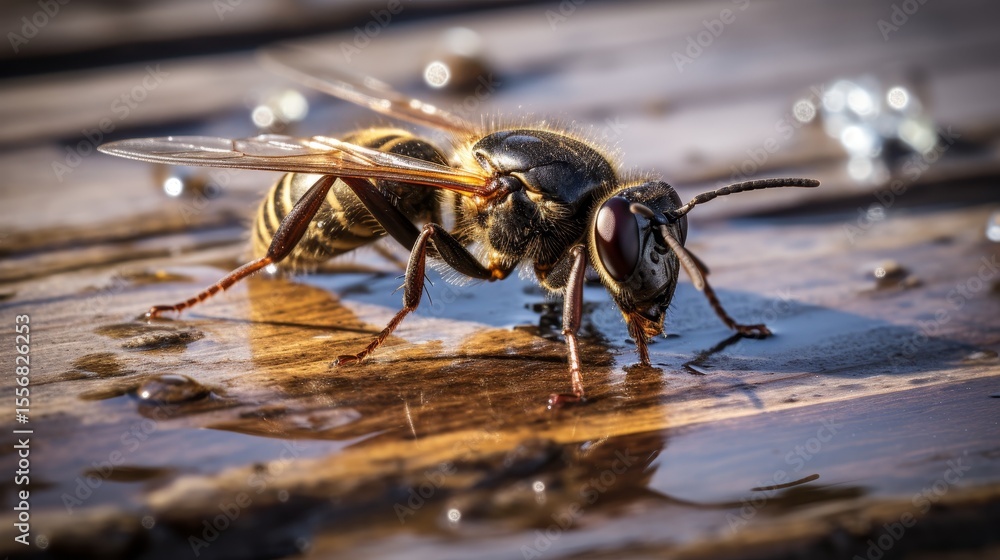 Poster enhancing photography composition using insects to create depth and space in your images