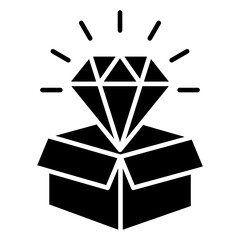 Value Proposition Glyph Icon