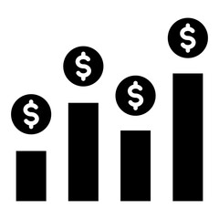 Competitive Advantage Glyph Icon