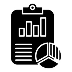 Report Glyph Icon