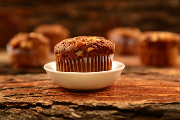 Oven fresh chocho cips muffind , cup cakes,.