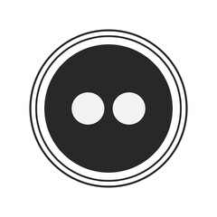 Fototapeta premium Popular social media contact icon elements