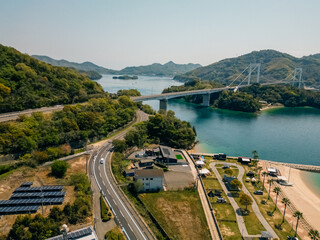 Hakata-Oshima Bridge, Ehime Prefecture, Japan