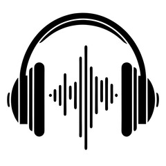 vector illustration of an abstract music background