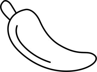 cute vegetable outline for kid activity printable