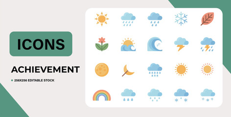 Weather & Seasons Icons
