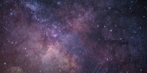space background with stars