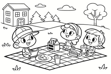 coloring page for children