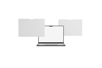 Fototapeta premium laptop screen