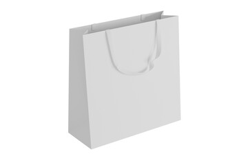 paper bag isolated on white