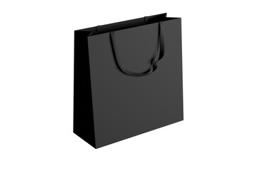 black shopping bag