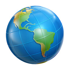 3d render illustration of isolated transparent nuclear energy atom icon