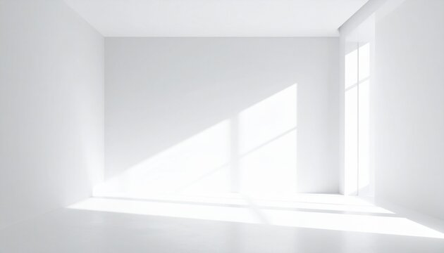white wall with silhouette　