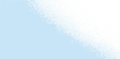 Abstract blue winter holiday background with a festive pattern of snowflakes, perfect for Christmas and New Year's celebrations