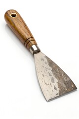 Putty knife isolated on white background