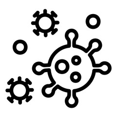Obraz premium virus Line Icon