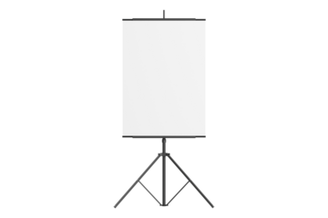 easel isolated