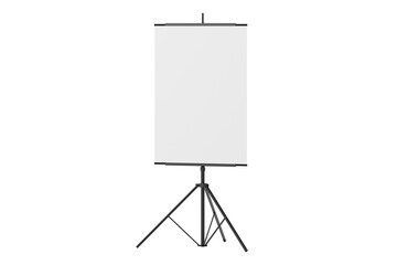 tripod white banner 