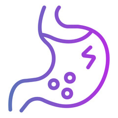 stomach Gradient icon
