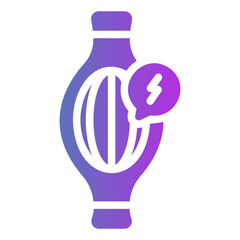 muscle pain Gradient icon