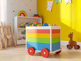 Rainbow Toy Chest