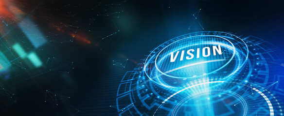 Vision concept. Business concept. 3d illustration
