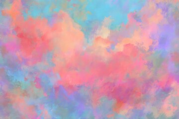 Colorful pastel abstract painting background artwork