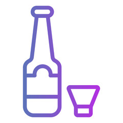 wine Gradient icon