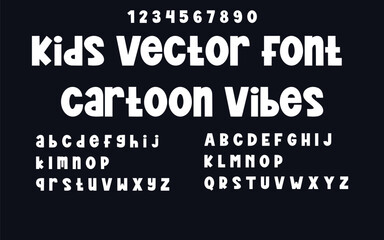 Fun Cartoon Style Typeface - Cartoon Vibes Font

